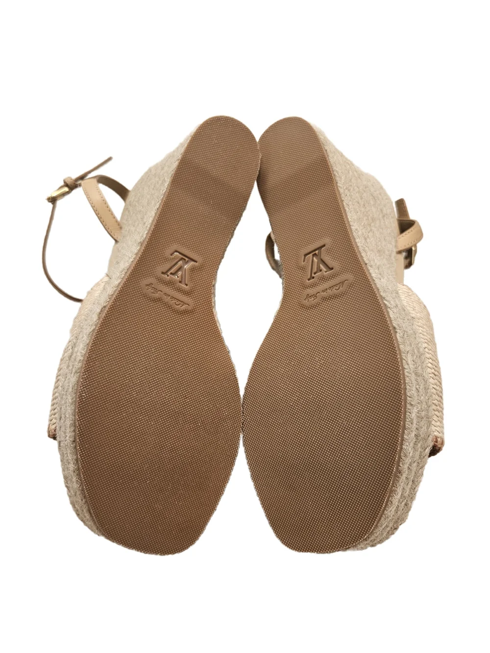 Louis Vuitton Helios Wedge Sandal Size 39 NIB